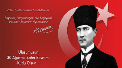 30 AĞUSTOS ZAFER BAYRAMI 2025