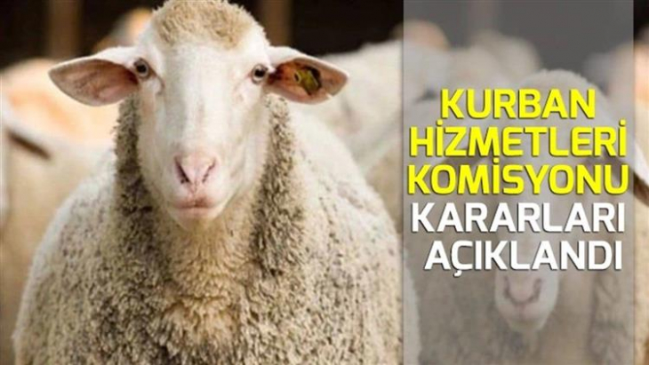 2026 YILI PERTEK KAYMAKAMLIĞI KURBAN HİZMETLERİ KOMİSYONU KARARLARI